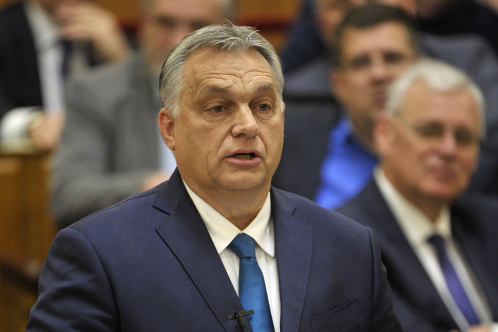 Fotó: MTI/Kovács Attila Orbán Viktor is felszólal a Fidesz frakcióülésén