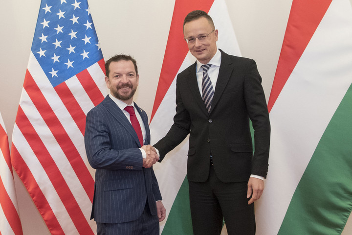 Fotó: MTI/Burger Zsolt Szijjártó amerikai tisztségviselőket fogadott Budapesten
