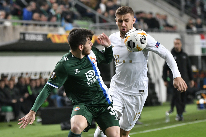 Fotó: MTI/Szigetváry Zsolt Döntetlent játszott az FTC az Espanyollal