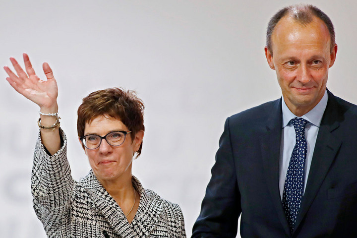 Fotó: AFP/Odd Andersen Feszült pillanatokra számíthat a CDU