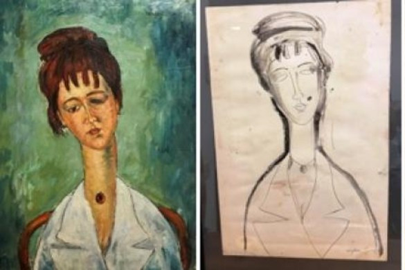 Fotó: Il Tempo Modigliani-hamisítással gyanúsítanak egy modenai nyugdíjast
