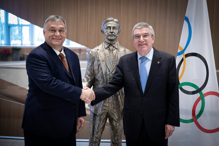 Orbán Viktor a NOB vezetőivel tárgyal