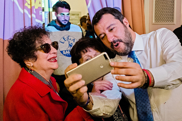 Fotó: AFP/Eliano Imperato Felmentették Salvinit az NGO-k ügyében
