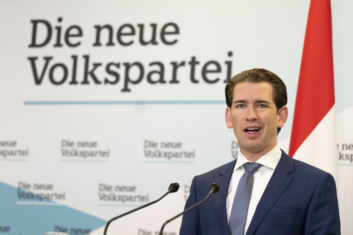 Fotó: AFP/Joe Klamar Kurz kormánykoalíciós tárgyalásokat kezd a Zöldekkel