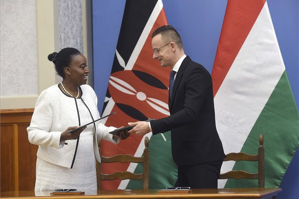 Fotó: MTI/Bruzák Noémi 50 millió dolláros kötöttsegélyhitel-program indul Kenyával