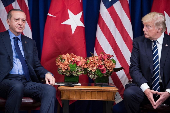 Fotó: AFP Trump egy hét múlva fogadja Erdogant Washingtonban