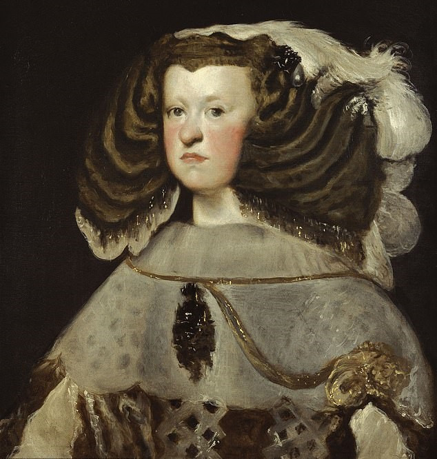 Fotó: dailymail.co.uk Ausztriai Marianna, spanyol királyné (1634-1696), aki Nagy Fülöp spanyol király unokahúga és egyben felesége is volt