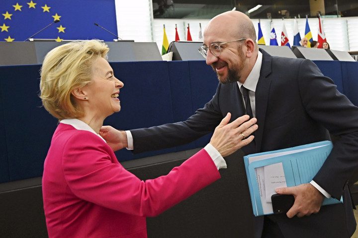 Fotó: AFP/Frederick Florin A sikerpropaganda mögött megosztott az Európai Unió