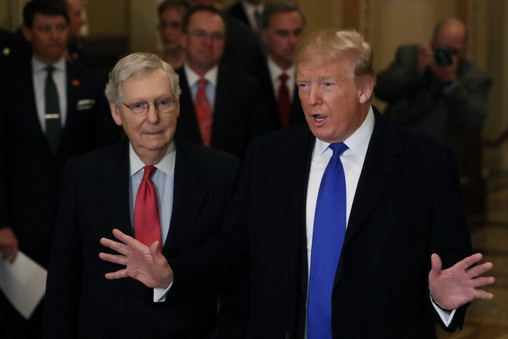 Fotó: AFP/Getty Images North America/Mark Wilson „Esély sincs rá, hogy Donald Trumpot elmozdítsák a hivatalából”