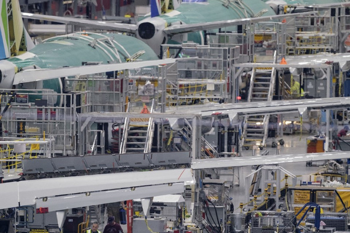 Fotó: AFP/STEPHEN BRASHEAR Nagy bajban a Boeing: felfüggesztik a 737 Max típusú repülőgépek gyártását