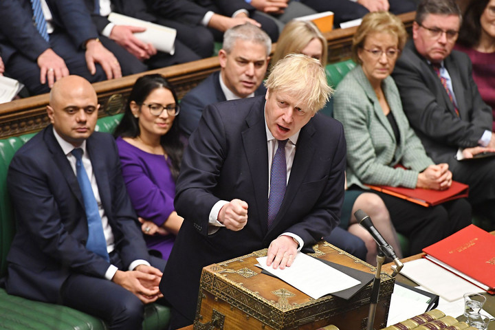 Fotó: AFP/UK Parliament/Jessica Tayl Támogatta Boris Johnsont az alsóház
