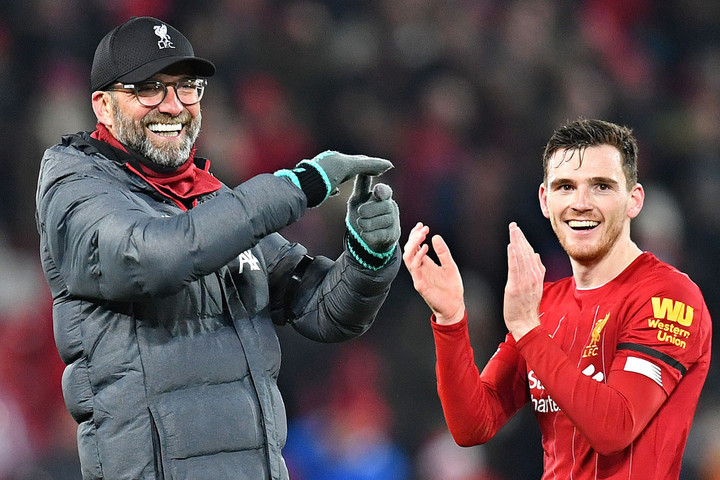 Fotó: AFP/Paul Ellis A Vörösök ötöt vágtak a Mersey partján