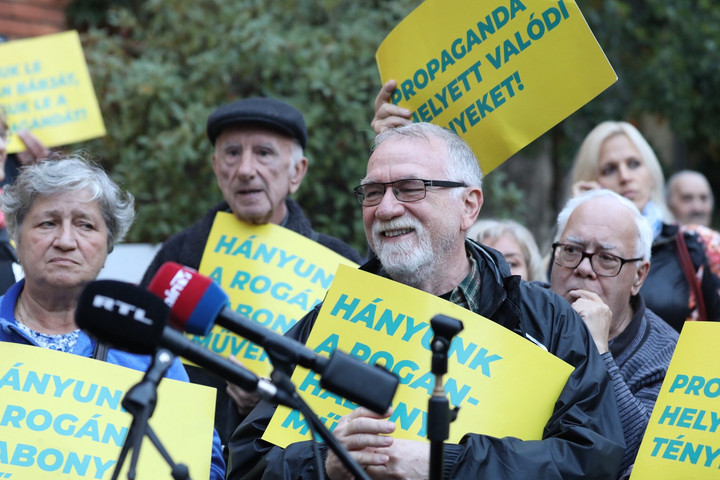 Fotó: MH/Purger Tamás A balliberális elit újabb tagjai kerültek a fővárosi fizetési listára