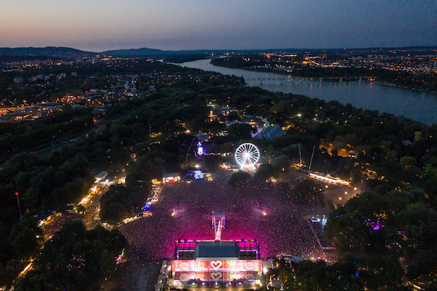 Fotó: Sziget Sajtóiroda Imádják az angolok a Szigetet