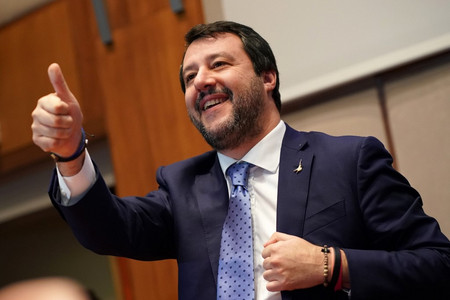                 A magyar család-<br>és ifjúságpolitikát dicsérte<br>Matteo Salvini            