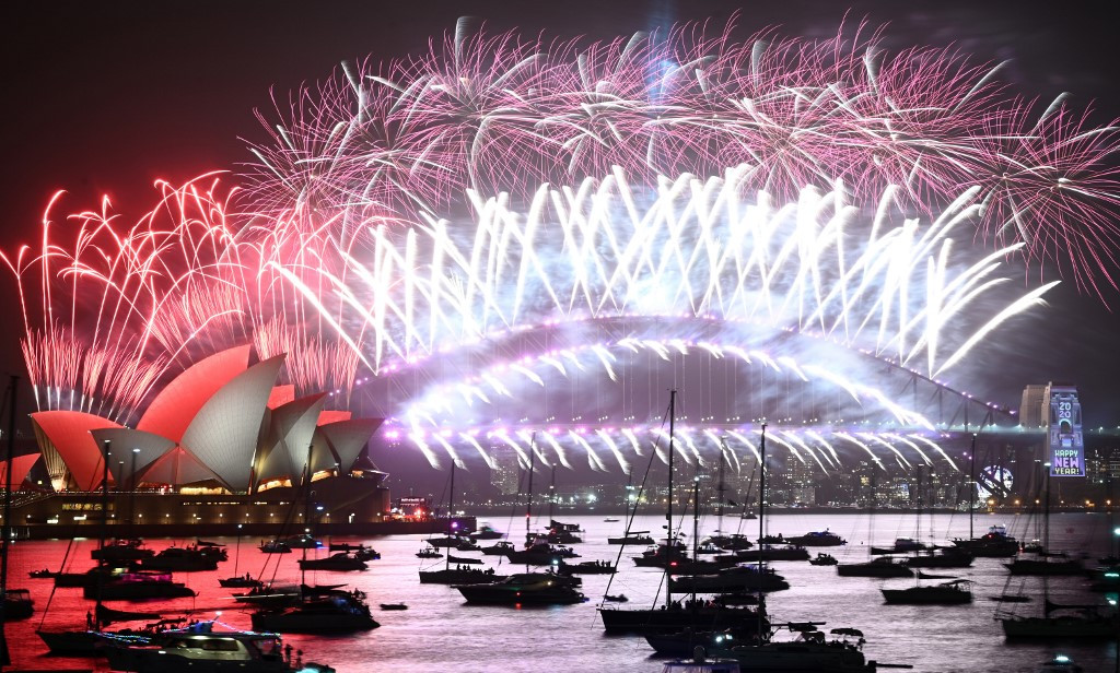 Fotó: AFP / PETER PARKS A sydney-i tüzijáték