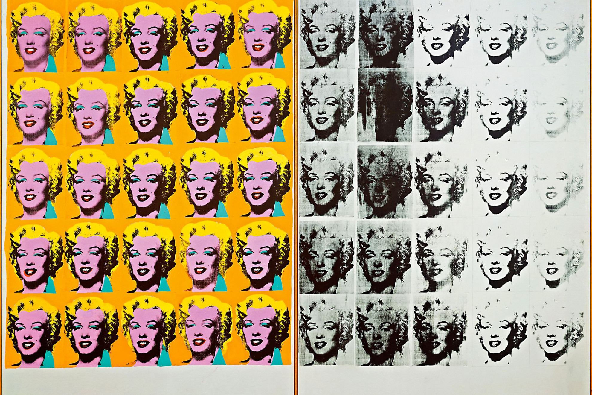 Fotó: The Andy Warhol Foundation for Andy Warhol Marilyn Diptichonját a Tate Modern márciusban nyíló tárlatán tekinthetjük meg
