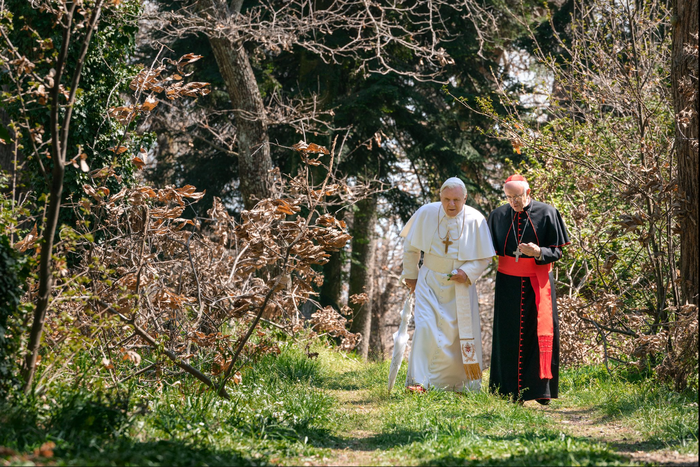Fotó: Facebook/Thetwopopes A két pápa szintén a Netflix produkciója