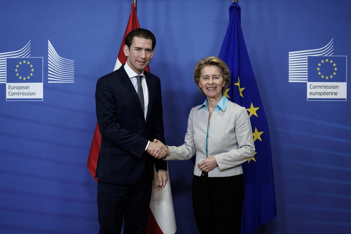 Fotó: AFP/Kenzo Tribouillard Kurz: Ausztria hidat képez Kelet- és Nyugat-Európa között