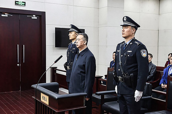 Fotó: AFP / TIANJIN FIRST INTERMEDIA Elítélték Kínában az Interpol korábbi vezetőjét