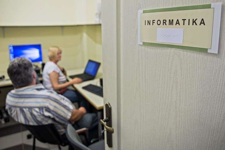 Fotó: MH/Bodnár Patrícia Gyakorlatorientált informatikai képzések
