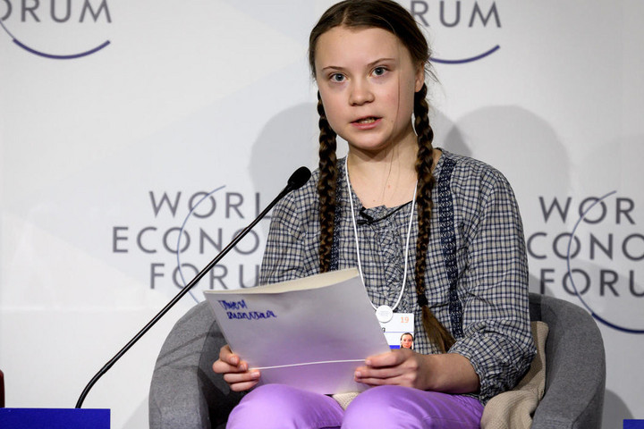 Fotó: AFP Greta Thunberg szerint nem beszélnek eleget a klímaválságról