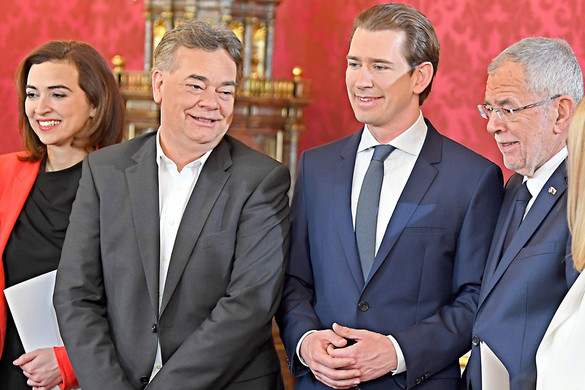 Hivatalba lépett az osztrák kormány