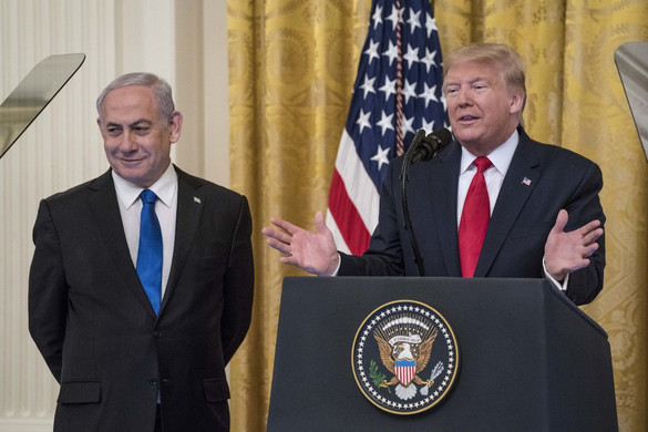 Donald Trump kétállami megoldást javasol a palesztin-izraeli konfliktus rendezésére