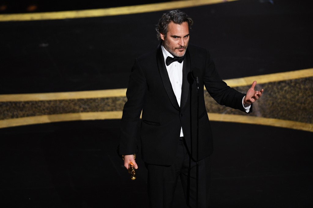 Joaquin Phoenix, a Joker című film főszereplője kapta a legjobb színésznek járó díjat