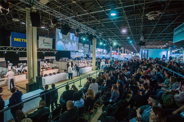 Fotó: MTI/Balogh Zoltán A Bocuse d'Or magyar döntője a Sirha Budapest 2018 Nemzetközi Élelmiszeripari és a HoReCa szakkiállításon a Hungexpo Budapesti Vásárközpontban 2020. február 5-én. A győztes képviseli majd Magyarországot a világ legjelentősebb szakácsversenyének májusi európai döntőjén Tallinnban