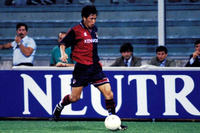 Fotó: cultofcalcio.com Miura volt az első japán légiós a Serie A-ban