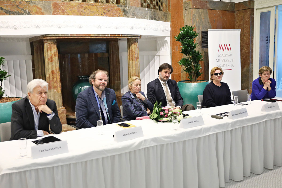 Fotó: MH/Papajcsik Péter A sajtótájékoztatón elhangzott: több év munkája van az induló programsorozatban