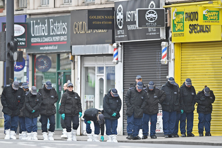 Fotó: AFP/Daniel Leal-Olivas Tombol a bűnözés Londonban