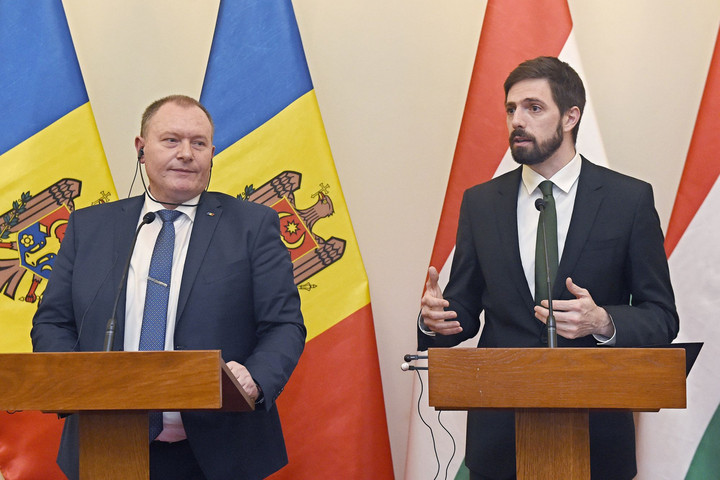 Fotó: MTI/Bruzák Noémi Hazánk az eddiginél is nagyobb hangsúlyt fektet Moldova uniós integrációjának támogatására