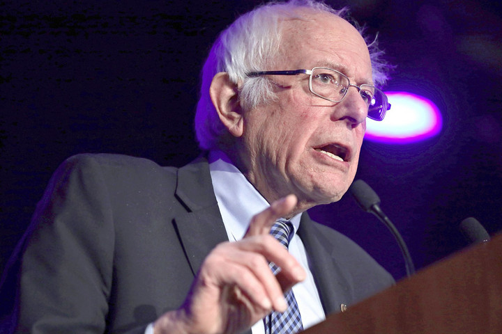 Fotó: AFP/Alex Wong Hatalmas előnyre tehet szert Bernie Sanders, ha megnyeri a kaliforniai és texasi demokrata előválasztást is
