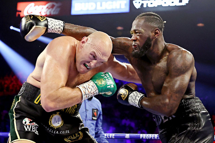 Fotó: AFP/Getty Images/Al Bello Technikai K. O.-val tért vissza a ringbe Tyson Fury