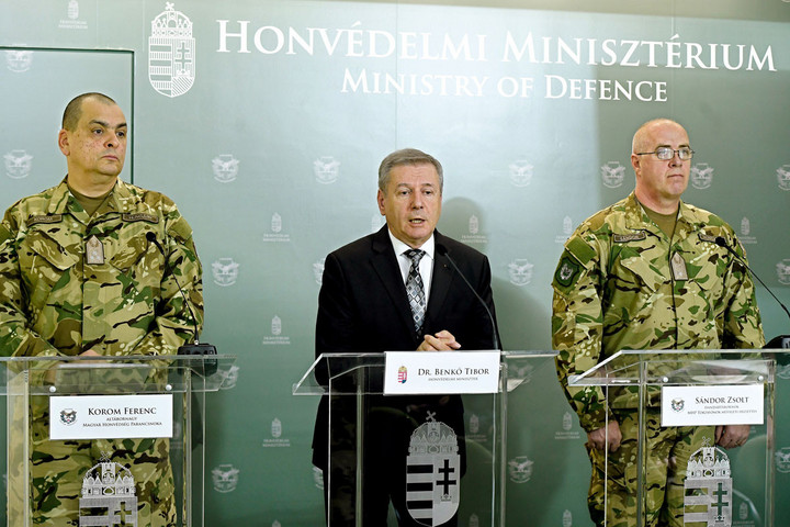 Fotó: MTI/Koszticsák Szilárd A Magyar Honvédség vezetése aktivizálta az iraki misszió területét figyelő műveleti központot