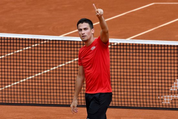 Fotó: huntennis.hu Balázs Attila elképesztő menetelése után bekerült a top 100-ba