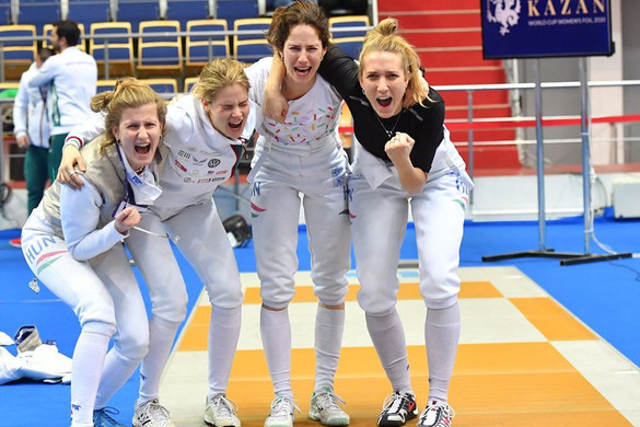 Kijutott a tokiói olimpiára a magyar női tőrcsapat