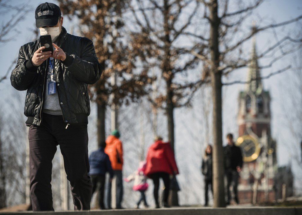 Fotó: Alexander NEMENOV / AFP Oroszországban 840-re nőtt a fertőzöttek száma