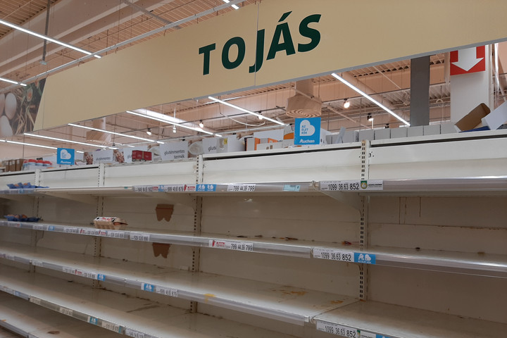 Fotó: MH / Katona László Értelmetlen a felhalmozás a Kereskedelmi Szövetség szerint