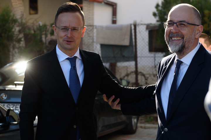 Fotó: MTI/Kiss Gábor Szijjártó: Most látszik igazán, hogy mennyire egymásra vagyunk utalva