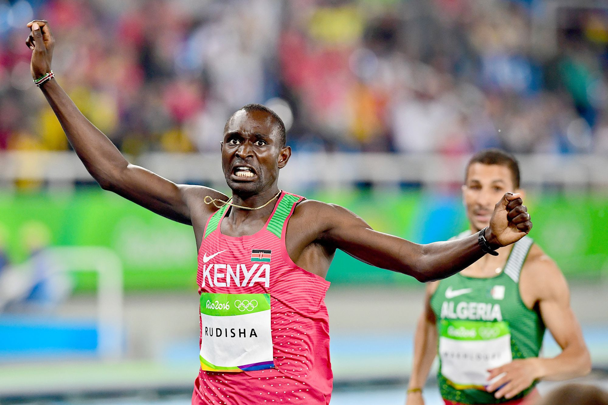 Ráhajt a harmadik aranyra a kenyai David Rudisha