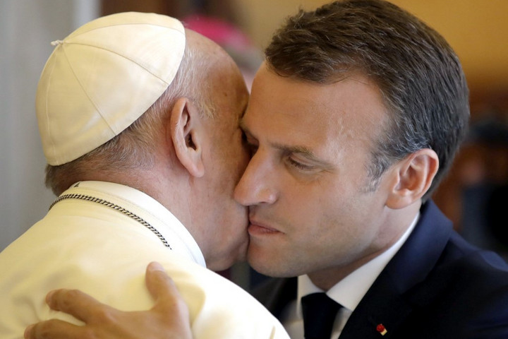 Fotó: AFP/ Alessandra Tarantino „Macron és a pápa sok közös nézetet vall”
