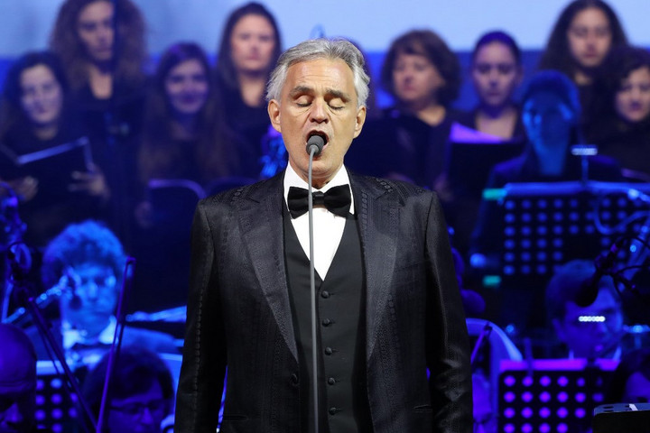 Fotó: AFP/Chamoun Daher Andrea Bocelli húsvéti koncertjét online közvetítik az üres milánói dómból