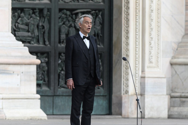 Fotó: AFP/Piero Cruciatti Andrea Bocelli lett a YouTube új szupersztárja
