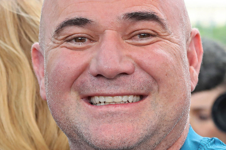 Fotó: AFP Ötvenéves Andre Agassi