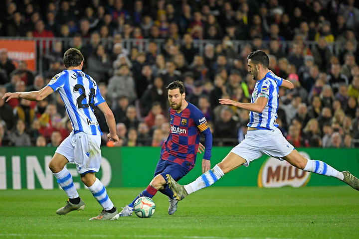 Fotó: AFP/Luis Gene A Barcelona futballistái keresik a legtöbbet