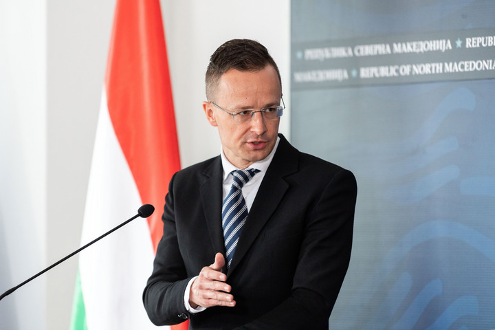 Fotó: MTI/KKM/Borsos Mátyás Szijjártó: A visegrádi együttműködés jól vizsgázik a mostani nehéz időszakban is