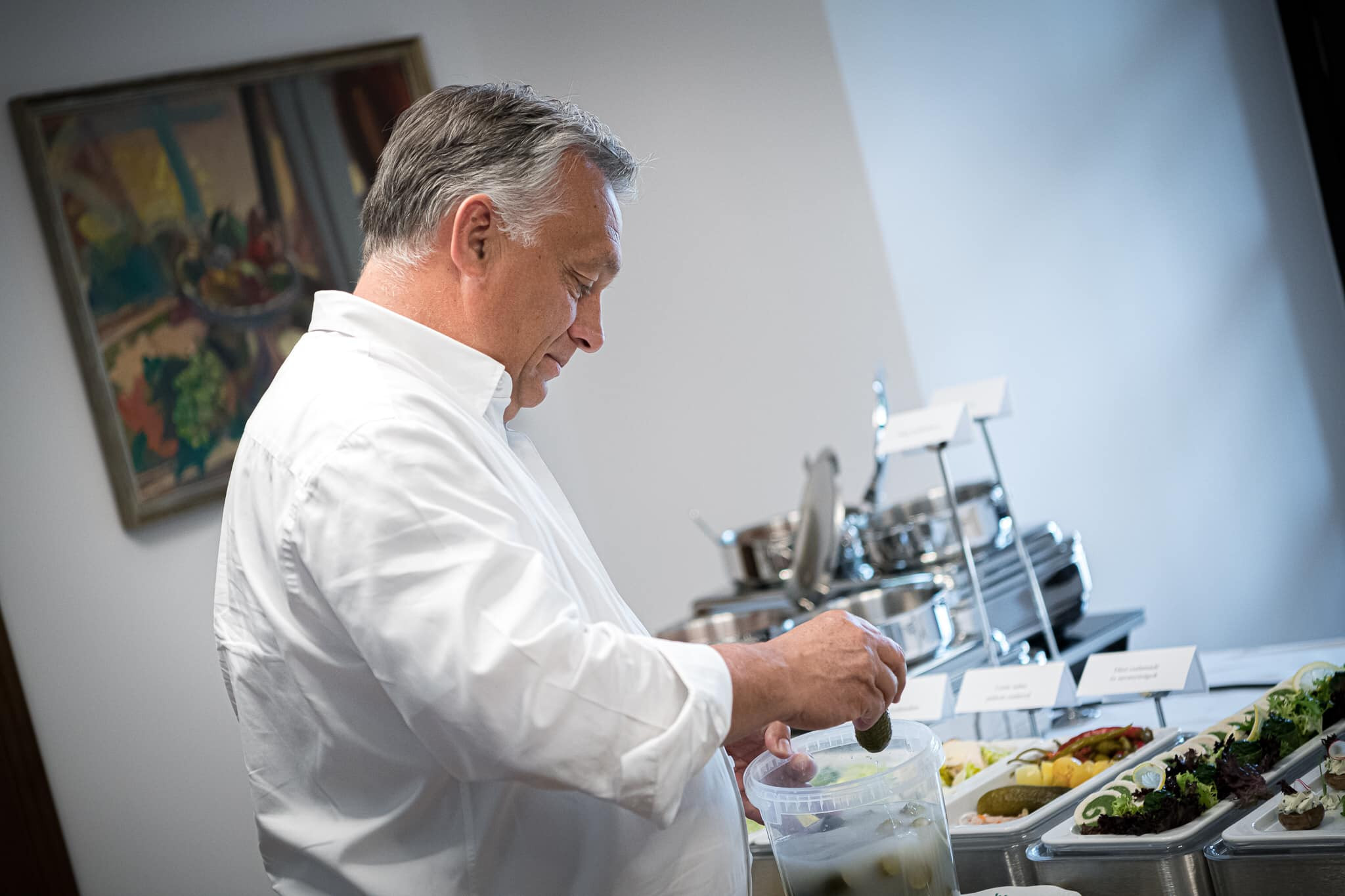 Elkészült Orbán Viktor kovászos uborkája